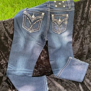 Miss Me skinny jeans.  Worn once, no alterations.